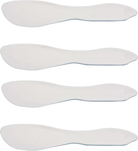 Miniatura 23 de Linden Sweden Juego de 2 esparcidores multiusos, gris carbón, cuchillo versátil para mantequilla para queso suave, mantequilla de maní, glaseado