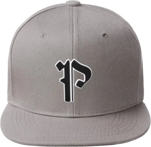 Miniatura 935 de Daxton Gorra clásica con visera de billete plano con letras del alfabeto inglés antiguo de la A a la Z