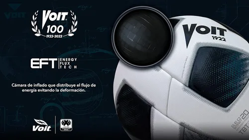 Miniatura 8 de Voit 100 FIFA Quality PRO, Balón de fútbol oficial Liga MX Clausura 2022, No. 5