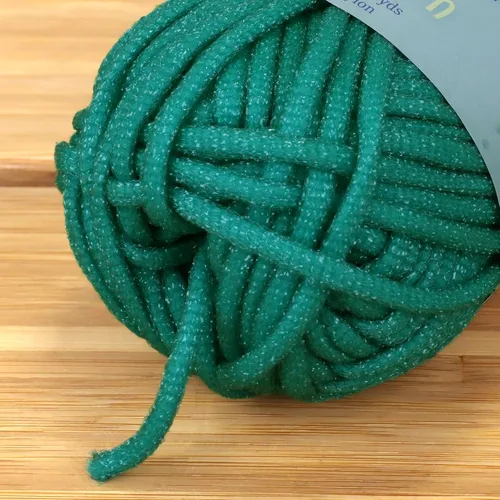 Miniatura 3 de JubileeYarn - Ovillo de lana esponjosa, 1.76 oz/madeja de nailon grueso, algas marinas, 4 madejas 07 Algas