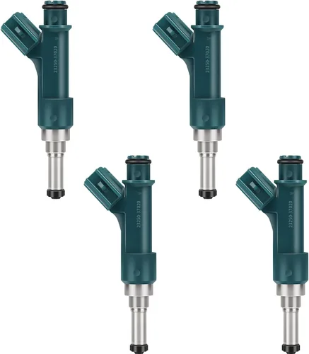 Miniatura 8 de SCITOO 4 piezas 4 agujeros Inyectores de combustible compatibles con 2001-2007 para Hyundai Elantra, 2007-2009 para Hyundai Santa Fe, 2006-2010