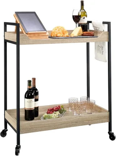 Miniatura 2 de Sauder North Avenue carrito para servir, Madera