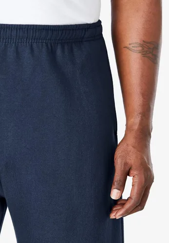 Miniatura 5 de KingSize Pantalones de chándal de forro polar para hombre grandes y altos