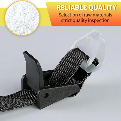 Miniatura 3 de Hoypeyfiy 4 correas universales para casco de barbilla, correas de nailon para casco de seguridad con mentón, accesorios de casco de construcción