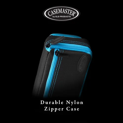 Miniatura 7 de Casemaster Plazma Plus, 3 dardos para dardos suaves y de acero con bolsillo frontal grande para dispositivos móviles, tubo de almacenamiento Franja