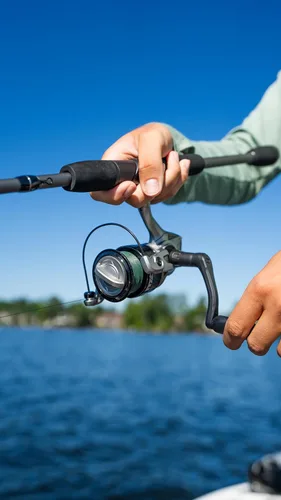 Miniatura 9 de Abu Garcia Max X Combo de carrete giratorio y caña de pescar