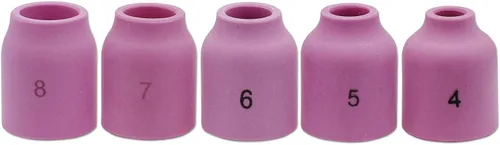 Miniatura 8 de 36 unids TIG lente de gas Collet Cuerpo #10 TIG Copa Alúmina Boquilla Kit Para PTA DB SR WP 9 20 TIG Antorcha de soldadura