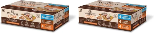 Miniatura 13 de Wellness CORE Signature Selects - Alimento húmedo triturado para gatos adultos, natural, rico en proteínas, sin granos, 2.8 onzas, paquete de 8
