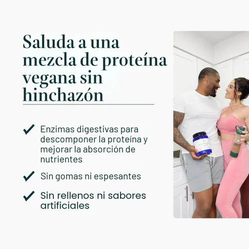 Miniatura 6 de Ora Organic Proteína en polvo a base de plantas - 23g de proteína para mujeres y hombres - Sabor a vainilla 20 porciones, vegano, proteína limpia