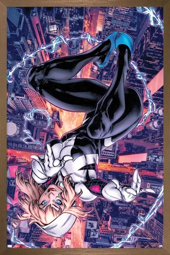 Miniatura 13 de Trends International Póster de pared de Marvel Comics Ghost Spider #1, 14.725 x 22.375 pulgadas, versión premium sin marco
