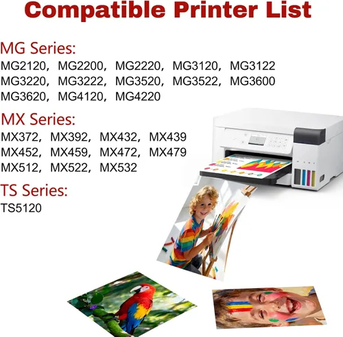 Miniatura 2 de greencycle Cartucho de tinta PG-240XL 240 XL refabricado compatible con Canon PIXMA MG3620 MG4220 MG3220 MG2220 MX392 MX432 MX452 MX472 MX512 MG3522