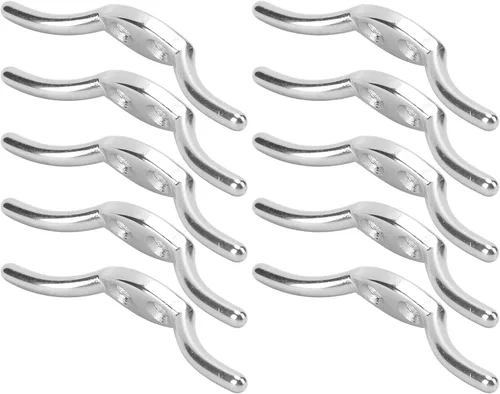 Miniatura 6 de VGEBY Taco de cuerda, de acero inoxidable, duradero, de 2 pulgadas, con tornillo de montaje, para navegantes, marineros, propietarios de viviendas