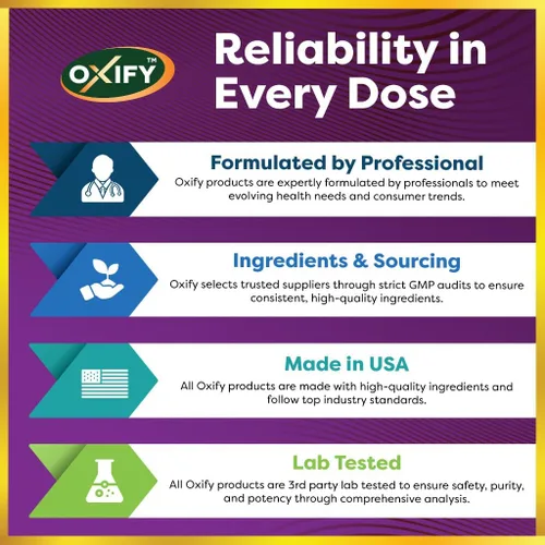 Miniatura 2 de Oxify Ácido alfa lipoico 600 mg 120 cápsulas Sin gluten, sin OMG Suplemento fabricado en Estados Unidos