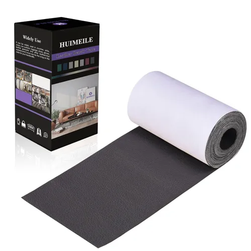 Miniatura 13 de Cinta de parche de reparación de cuero de 4 x 60 pulgadas, cinta autoadhesiva fuerte para muebles, sofás, sillones, asientos de automóvil, armarios