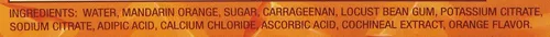 Miniatura 4 de MW Polar Taza de aperitivos, segmentos de naranja mandarina en gel sabor naranja, 4 onzas (paquete de 12)