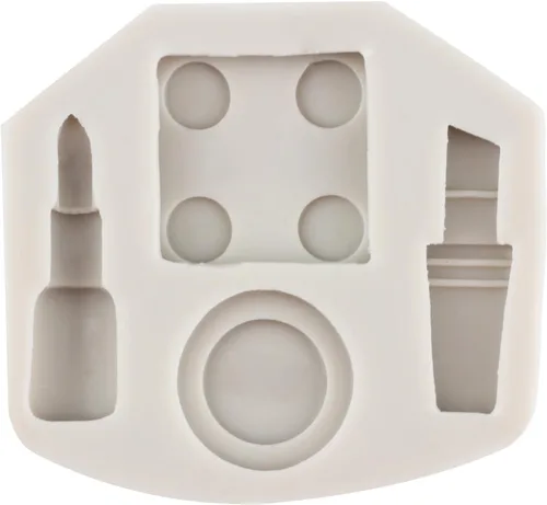 Miniatura 3 de Herramientas de maquillaje Moldes de silicona para lápiz labial sombra de ojos Fondant molde para decoración de pasteles Decoración de cupcakes