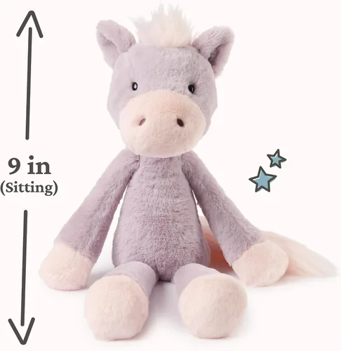 Miniatura 2 de GUND Amigos para llevar de peluche, juguete de caballo de peluche Penni Pony, caballo de juguete para edades de 1 año en adelante, lila, 15 pulgadas