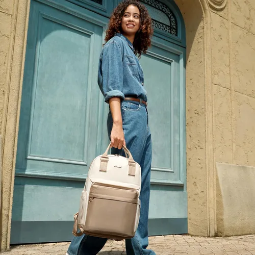 Miniatura 8 de LOVEVOOK - Mochila de computadora portátil para mujeres y niñas, mochila de 15.6 pulgadas impermeable para estudiantes, linda bolsa para libros