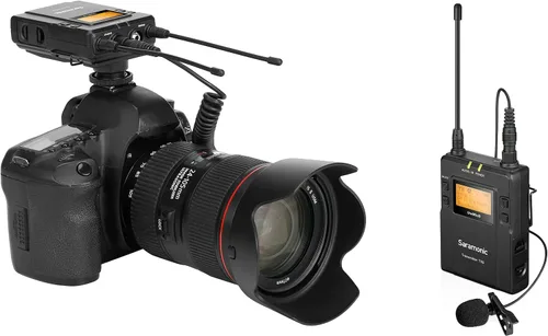 Miniatura 2 de Saramonic UWMIC9 sistema de micrófono inalámbrico de 96 canales, UHF digital