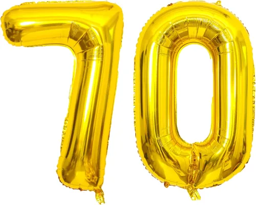 Miniatura 168 de SINBEE Globo dorado del número 10, papel de aluminio Mylar de 40 pulgadas, decoración de fiesta reutilizable para cumpleaños, aniversario, Oro