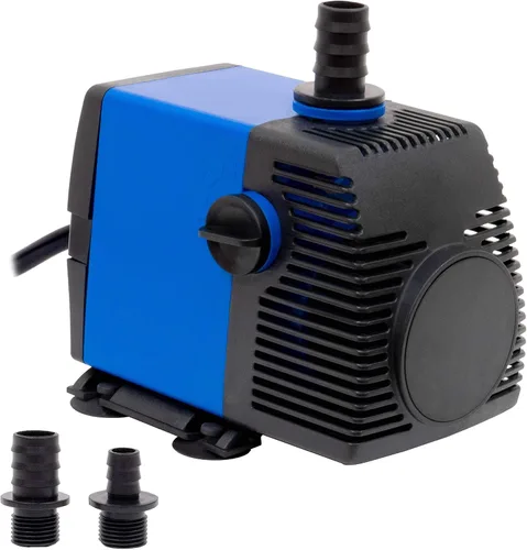 Miniatura 10 de Bomba de agua sumergible 528 GPH – Acuarios, fuentes, hidroponía y bomba de estanque, elevación de 8.2 pies, 45 W Azul; 1 paquete