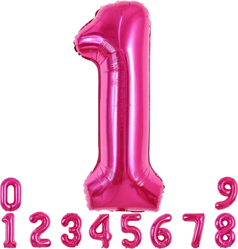 Miniatura 118 de TONIFUL 40 Inch Pastel Blue Number 8 Foil Balloons Large Mylar Foil Digital 8 Balloons for 8th Birthday, Gender Neutral Party, Baby Shower, Oro rosa
