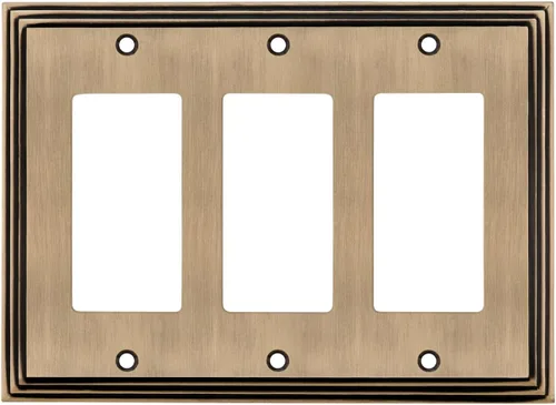 Miniatura 72 de Nostalgic Cubierta de placa de interruptor de salida eléctrica Warehouse Deco
