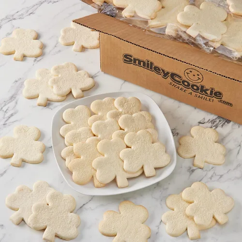 Miniatura 5 de Paquete de 50 galletas de azúcar Smiley® sin glaseado de forma redonda sin nueces