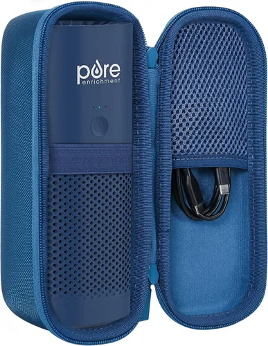 Miniatura 12 de co2CREA Funda rígida compatible con Pure Enrichment PureZone Mini purificador de aire portátil (funda blanca)
