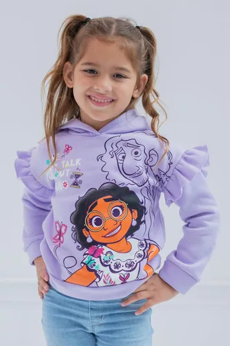 Miniatura 2 de Disney Encanto Mirabel - Sudadera con capucha de forro polar para niñas pequeñas y grandes