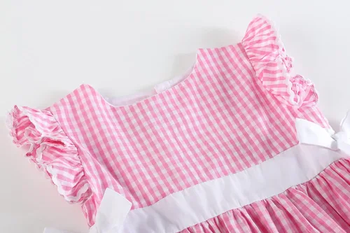 Miniatura 3 de Lil cactus Baby Girls Ruffle Dress with Bows