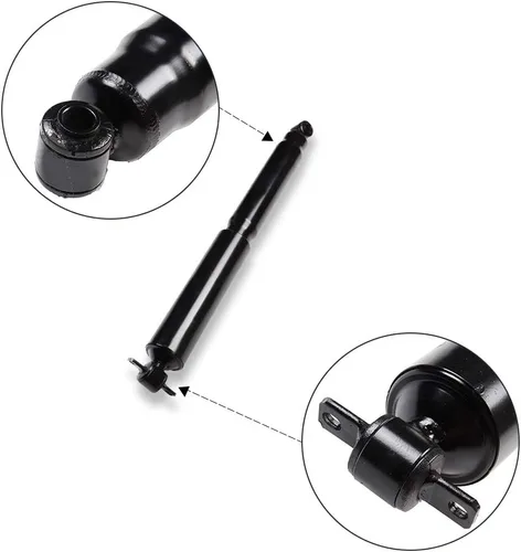 Miniatura 2 de ECCPP - Amortiguadores delanteros y traseros para Chevrolet Express 2500 Express 3500 compatible con 344385 37164 911086