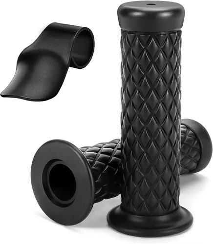 HIAORS Empuñaduras de Manillar de 7/8" para Moto Compatibles con CRF50 CRF70 XR50 XR70 XR100 TTR125 PW80 YZ85 KX65 KX110 SSR 110 Apollo Thumpstar