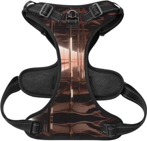 Miniatura 5 de Ray tracing Reflection Dog Harness – No Pull Pet Vest with Reflective Straps and Quick Release Buckles – Breathable Oxford Fabric, Adjustable