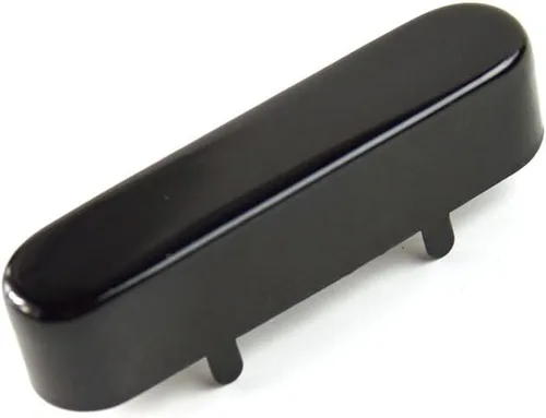 Cubierta de la recogida del cuello del metal del estilo del Tele del tamaño estándar, negro brillante premium
