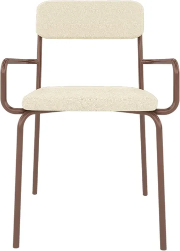 Miniatura 8 de Manhattan Comfort Whythe - Silla de comedor moderna de piel sintética, diseño simple, color negro