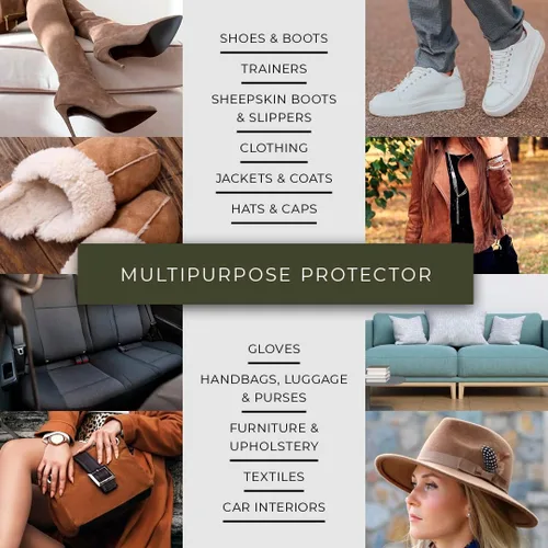 Miniatura 5 de Renapur Ante, nobuck, tela impermeable/protección contra manchas, ecológico, no tóxico, para zapatos, botas, tenis y ropa (3.4 onzas líquidas). El