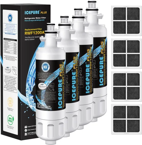 Miniatura 10 de ICEPURE ADQ36006101 Reemplazo para LG LT700P, Kenmore Elite 9690, ADQ36006102, RFC 1200A, 46-9690 469690, ADQ36006101-S, LFXS30766S, WSL-3, FML-3