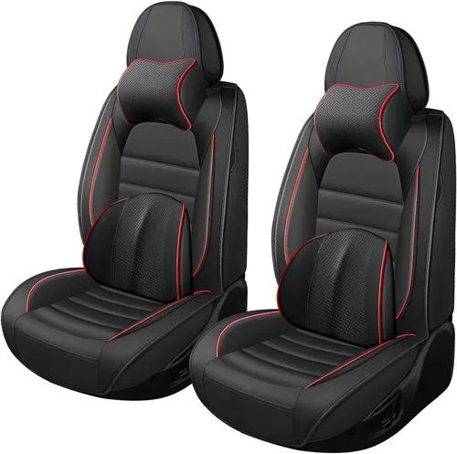 Miniatura 18 de Juego completo de fundas de asiento de automóvil para GMC Sierra 1500/2500/3500 Denali SLT AT4 AT4X Base Fundas de asientos 2008-2025, Protectores