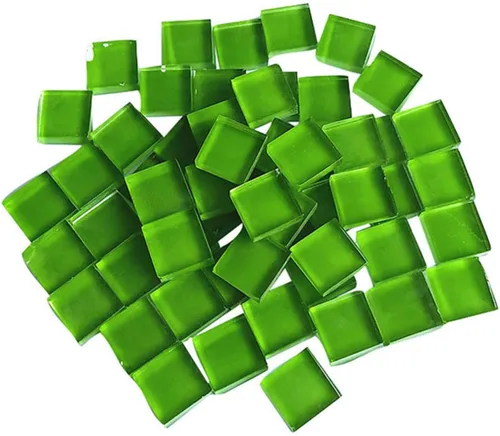 Miniatura 5 de BestTeam - Mosaico de material artesanal, micro vidrio, mini-mosaico de bricolaje para niños, hecho a mano, sin cristal, material de artesanía, Negro