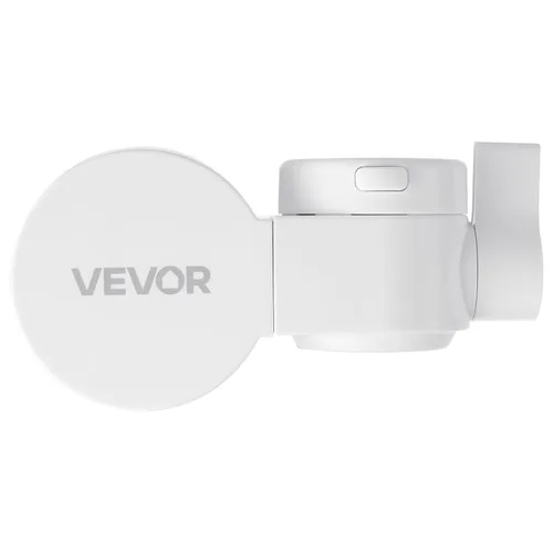 Miniatura 10 de VEVOR Filtro de agua de montaje en grifo, purificador de agua horizontal para grifo de fregadero, filtro de fibra de carbono certificado NSF, Blanco