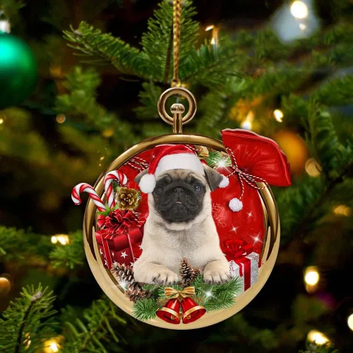 Miniatura 49 de Nazenti Adorno personalizado de bola de Navidad de pastor australiano – Adorno de perro personalizado para amantes de las mascotas, colgante