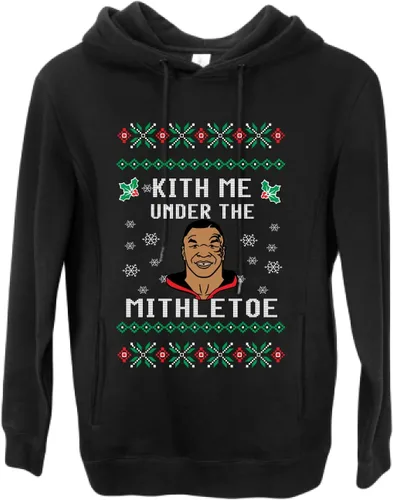 Miniatura 3 de Wild Bobby Merry Chrithmith Mike Tyson Ugly Christmas Sweater Premium Graphic Hoodie Sweatshirt