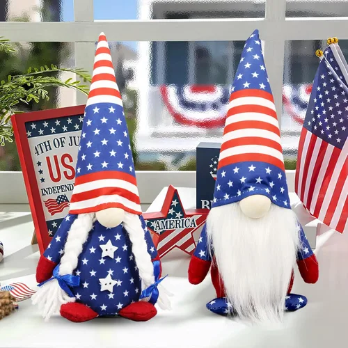 Miniatura 10 de Decoraciones de Acción de Gracias para el hogar - Decoración de otoño - Linda muñeca de felpa de gnomos de Acción de Gracias para oficina