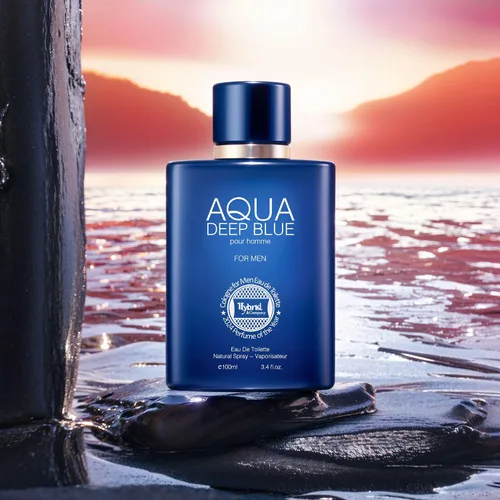 Miniatura 2 de Hybrid & Company Aqua Deep Blue Pour Homme para hombres Eau De Parfum vaporisateur Natural Spray 3.4 Fl Oz