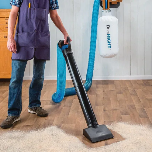 Miniatura 6 de Dust Right Barrido de piso de cambio rápido de 4 pulgadas – El kit de accesorios para colector de polvo incluye barrido de piso de cambio rápido