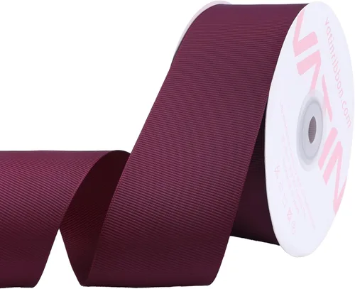Miniatura 213 de Vatin - Rollo de cinta de grogrén, rollos de 25-50 yardas, perfecto para decoración de bodas, coronas, baby showers, envolturas de paquete de regalo