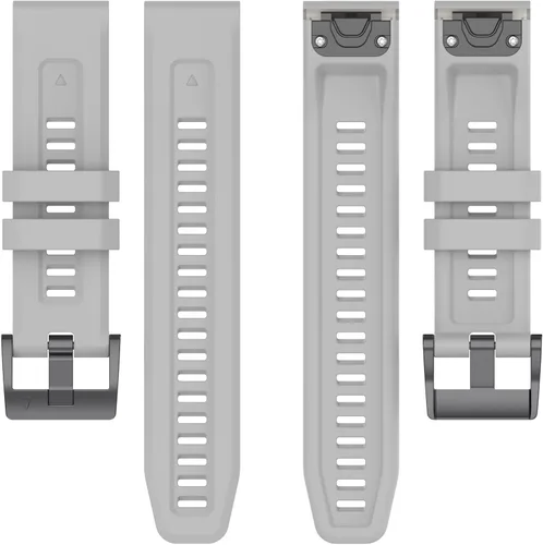 Miniatura 7 de REYDA Correa de silicona compatible con Garmin Fenix 8 Pro 1.850 in/8 1.850 in/E 1.850 in, 0.866 in, correa de reloj de ajuste rápido de silicona