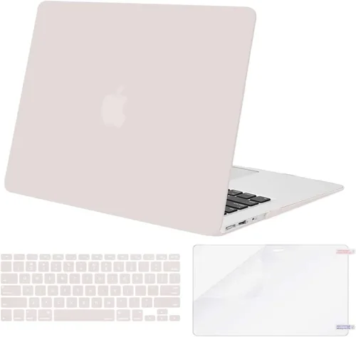 Miniatura 13 de MOSISO Funda compatible con MacBook Air de 13 pulgadas (modelos: A1369 y A1466, versión anterior 2010-2017), carcasa rígida de plástico, cubierta