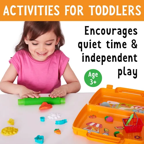 Miniatura 6 de Creativity for Kids Sensory On The Go: Farmers Market - Kit sensorial de aprendizaje preescolar y para niños pequeños, actividades sensoriales
